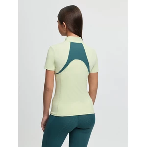 LeMieux Young Rider Mia Mesh Base Layer - Macaron in Macaron
