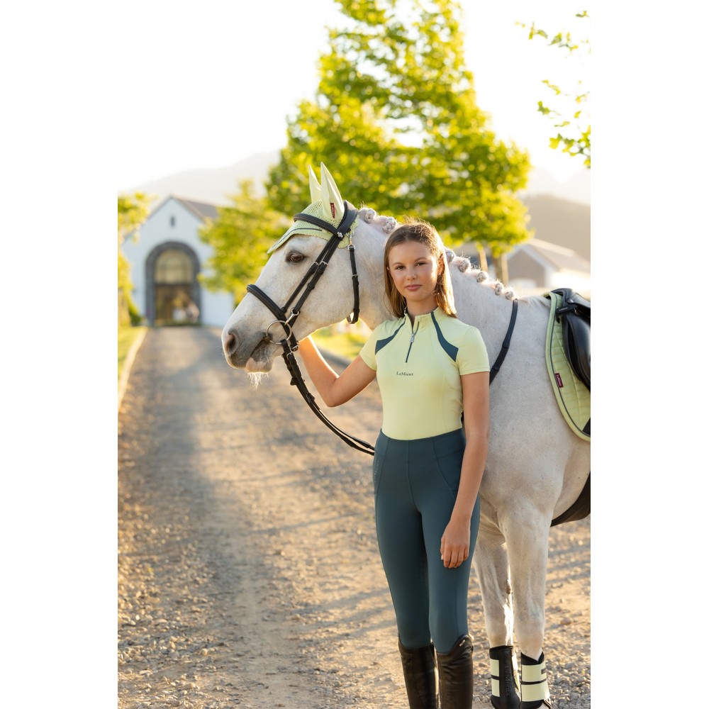 LeMieux Young Rider Mia Mesh Base Layer - Macaron 