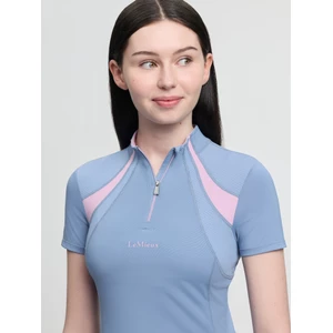 LeMieux Young Rider Mia Mesh Base Layer - Powder Blue in Powder Blue