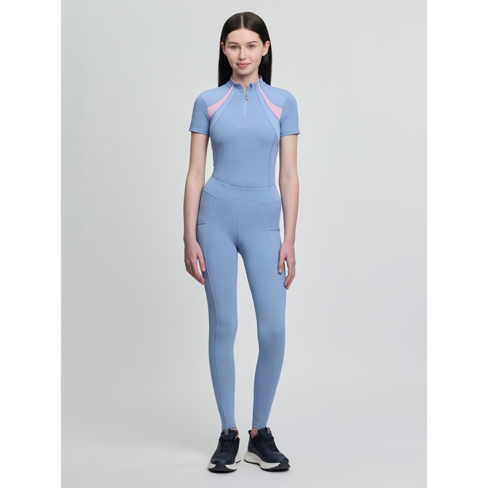 LeMieux Young Rider Orla Pull On Breech - Powder Blue