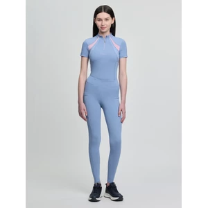 LeMieux Young Rider Orla Pull On Breech - Powder Blue in Powder Blue