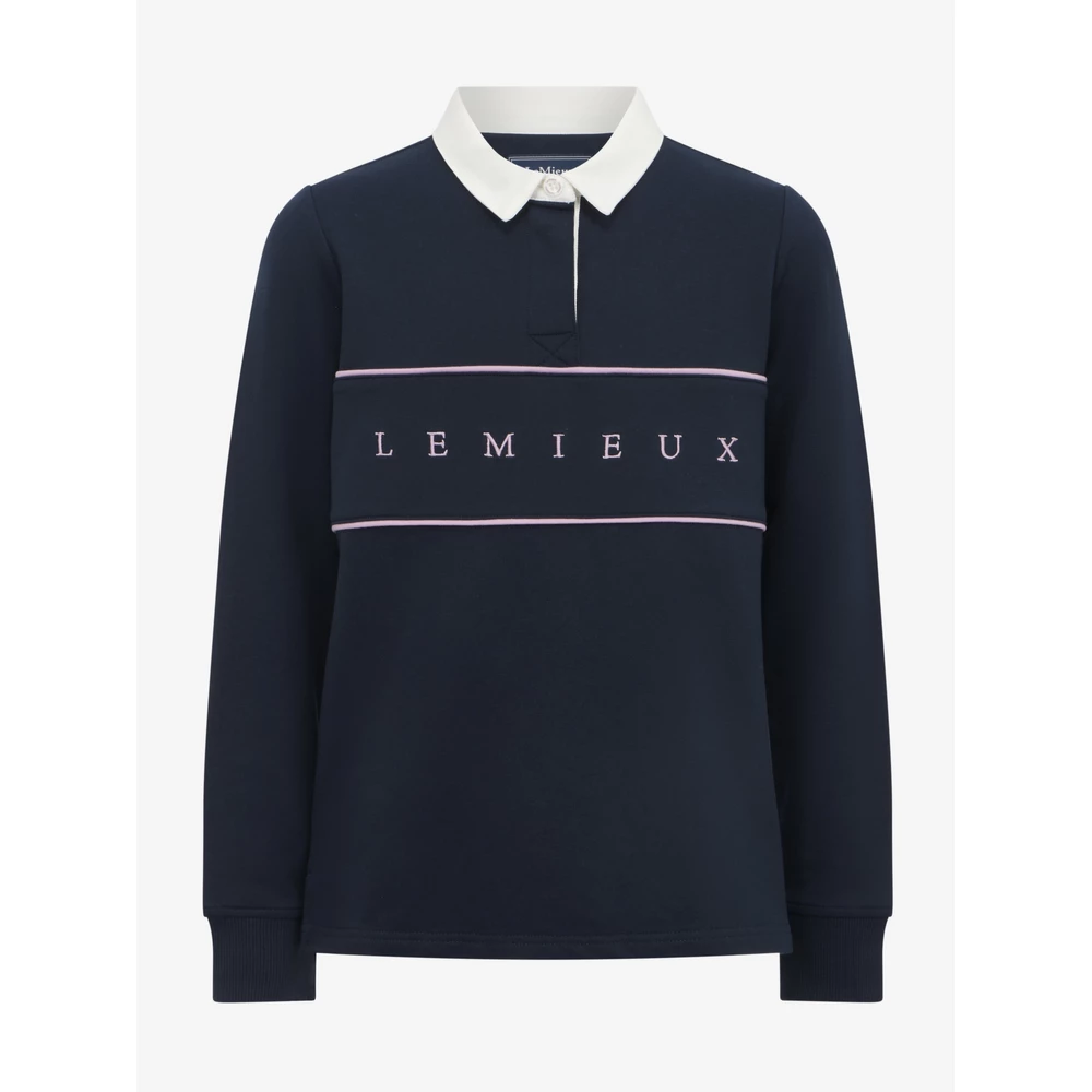 LeMieux Young Rider Riley Rugby Shirt - Navy in Navy