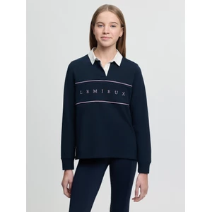 LeMieux Young Rider Riley Rugby Shirt - Navy in Navy