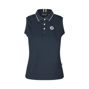 Kingsland KLLaura Ladies Sleeveless Polo Pique Top - Navy in Navy