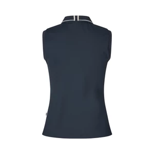 Kingsland KLLaura Ladies Sleeveless Polo Pique Top - Navy 
