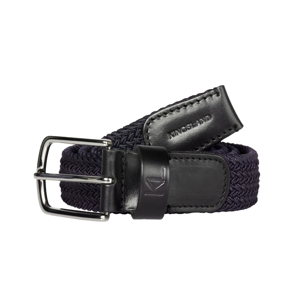 Kingsland KLLeslie Braided Elastic Belt - Navy in Navy