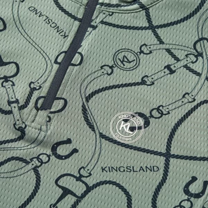 Kingsland KLLarissa Ladies Mesh Training Shirt - Green Agave in Green Agave