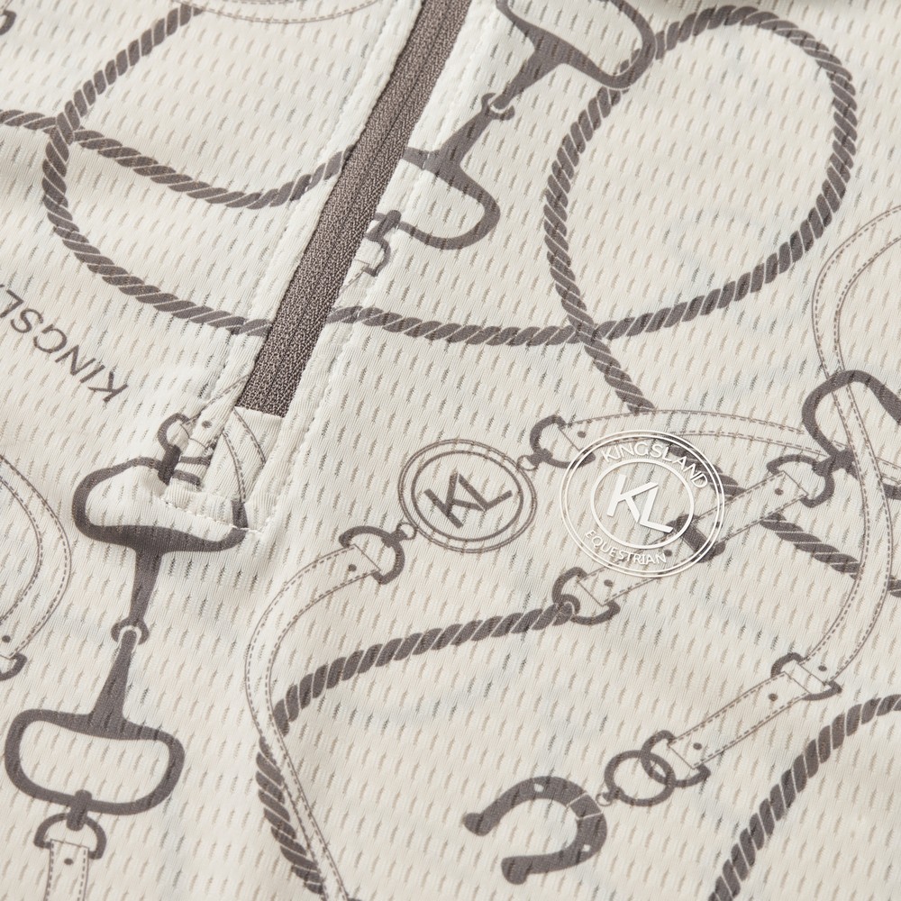 Kingsland KLLarissa Ladies Mesh Training Shirt - Rainy Day 