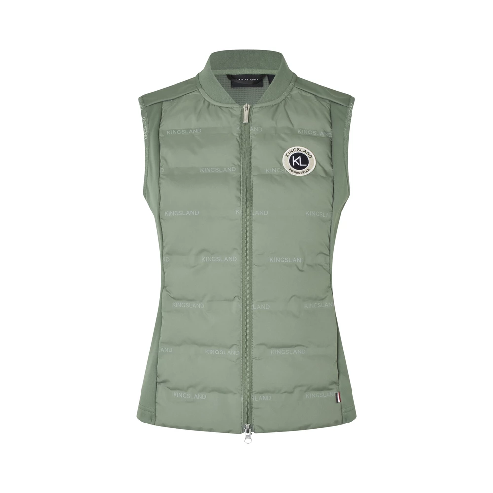 Kingsland KLLucy Ladies Hybrid Bodywarmer - Green Agave in Green Agave