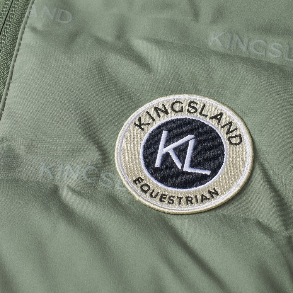 Kingsland KLLucy Ladies Hybrid Bodywarmer - Green Agave 