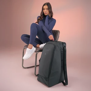 Aubrion React Long Boot Bag - Black in Black