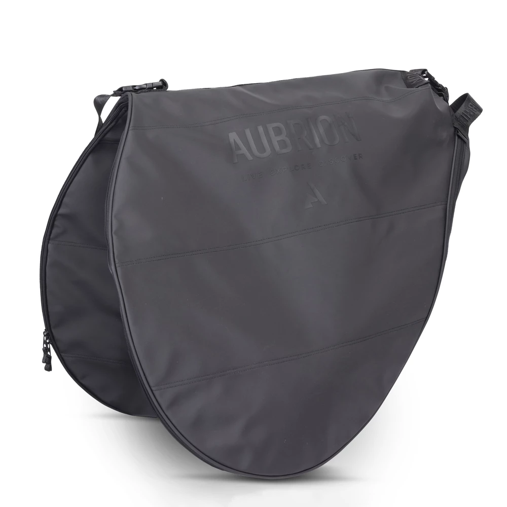 Aubrion React Saddle Bag - Black in Black