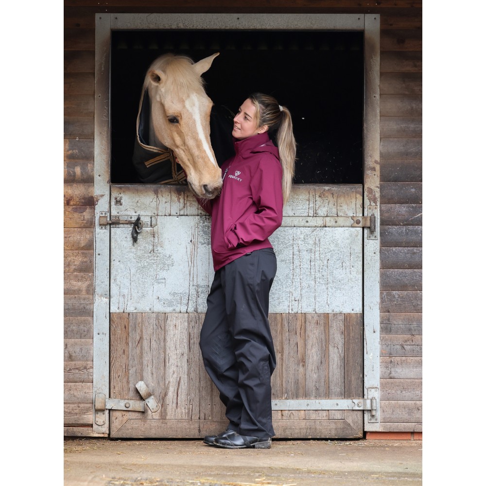EQUIDRY Nimbus Waterproof Pack Away Jacket | Women's -  Plum 