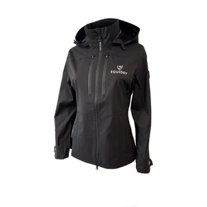 EQUIDRY Varsha Waterproof Riding Jacket | Women's - Black in Black