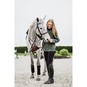 EQUIDRY Varsha Waterproof Riding Jacket | Women's - Black Forest Green in Black Forest Green