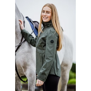 EQUIDRY Varsha Waterproof Riding Jacket | Women's - Black Forest Green in Black Forest Green
