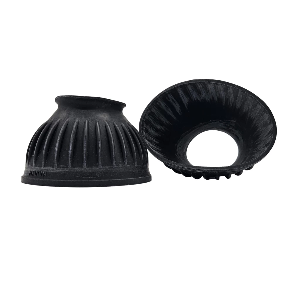 Mackey Equestrian Mackey Pull On Overreach Boots in Black