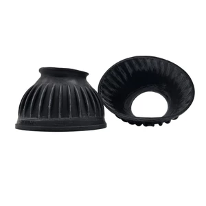 Mackey Equestrian Mackey Pull On Overreach Boots in Black