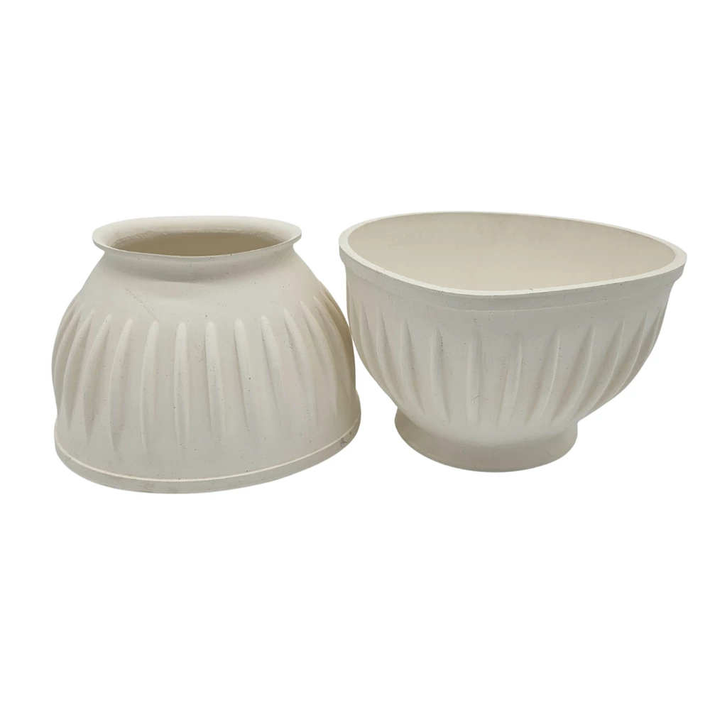 Mackey Equestrian Mackey Pull On Overreach Boots in White