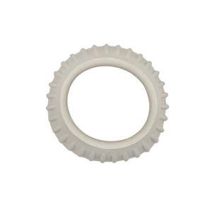 Mackey Equestrian Mackey Pull On Overreach Boots in White