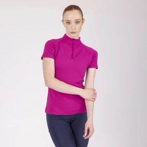 Aubrion React Short Sleeve Base Layer - Fuchsia in Fuchsia