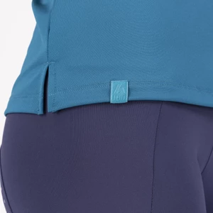 Aubrion React Sleeveless Tech Polo - Kingfisher in Kingfisher