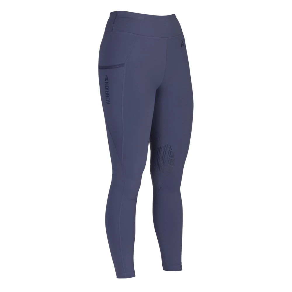 Aubrion React Rhythm Riding Tights - Midnight in Midnight