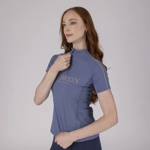 Aubrion Equestrian Short Sleeve Base Layer - Storm in Storm