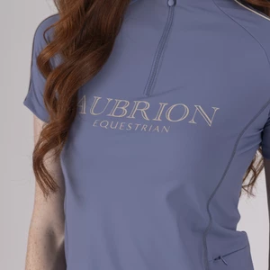 Aubrion Equestrian Short Sleeve Base Layer - Storm in Storm
