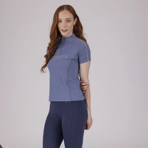 Aubrion Equestrian Short Sleeve Base Layer - Storm in Storm