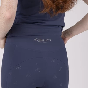 Aubrion Equestrian Riding Tights - Midnight in Midnight
