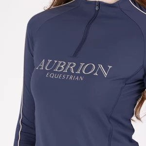 Aubrion Equestrian Long Sleeve Base Layer - Midnight in Midnight