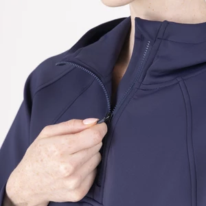 Aubrion React Quarter Zip Hoodie - Midnight in Midnight