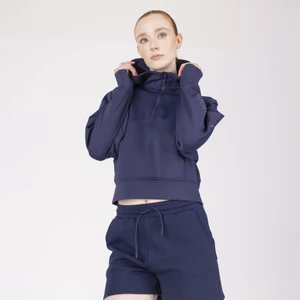 Aubrion React Quarter Zip Hoodie - Midnight in Midnight