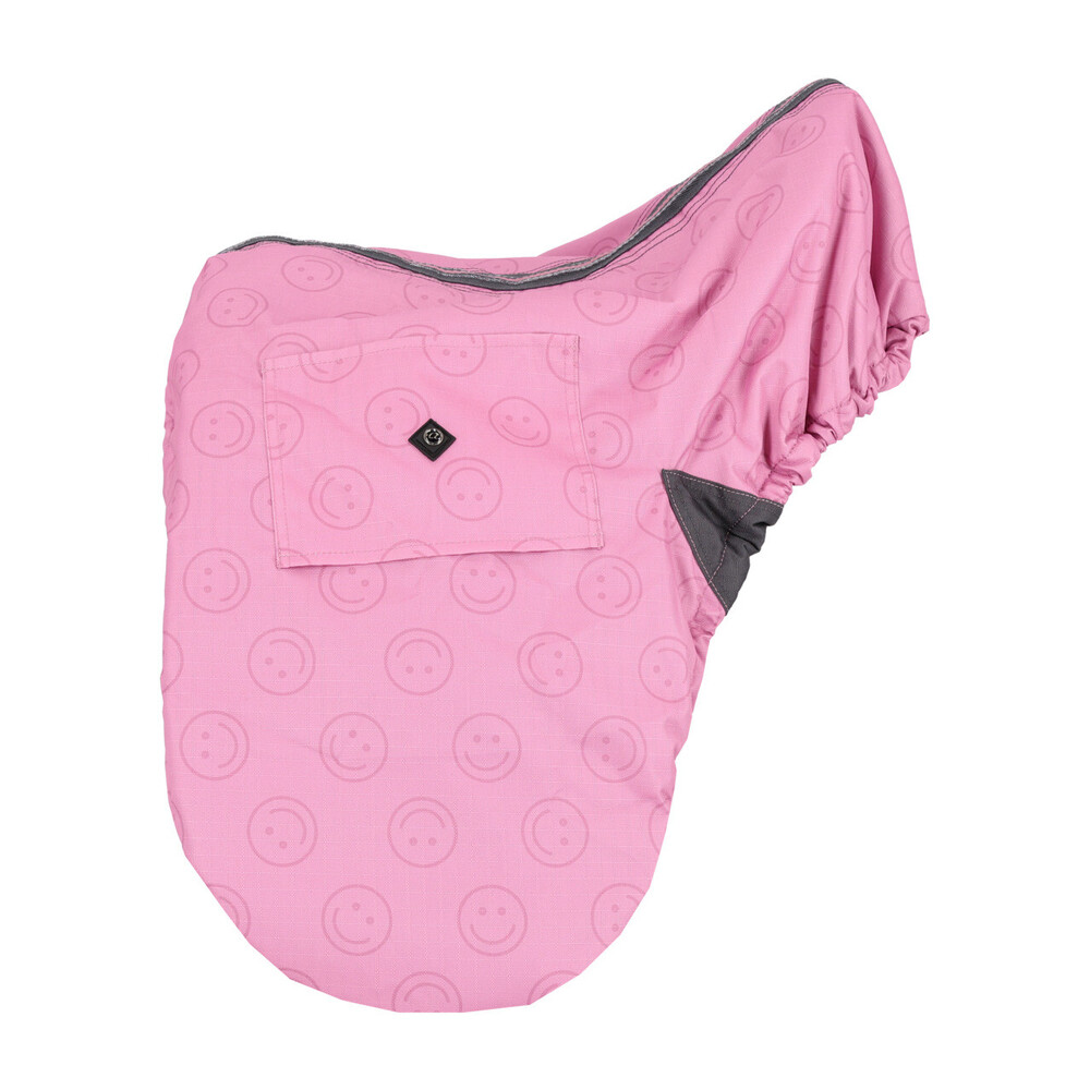 QHP Saddle cover collection - Cheery Pink in Cheery Pink