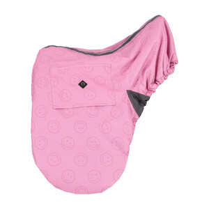 QHP Saddle cover collection - Cheery Pink in Cheery Pink
