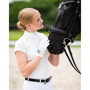 QHP Competition shirt Kynlee - White in White