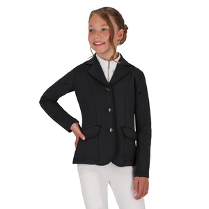 QHP Competition jacket Jipp Junior - Black in Black