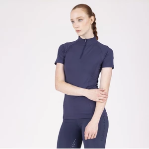 Aubrion React Short Sleeve Base Layer - Midnight in Midnight