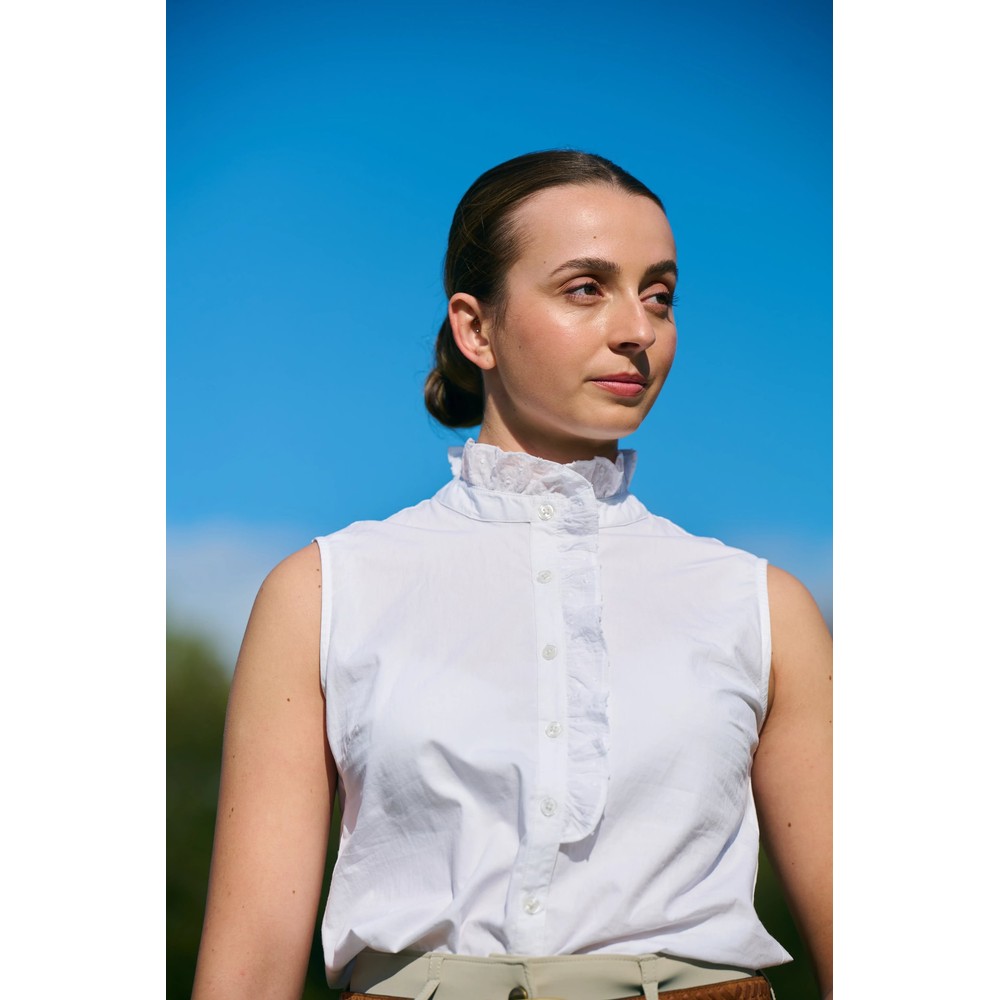 Toggi Ginetta Womens Sleeveless Shirt  - White 