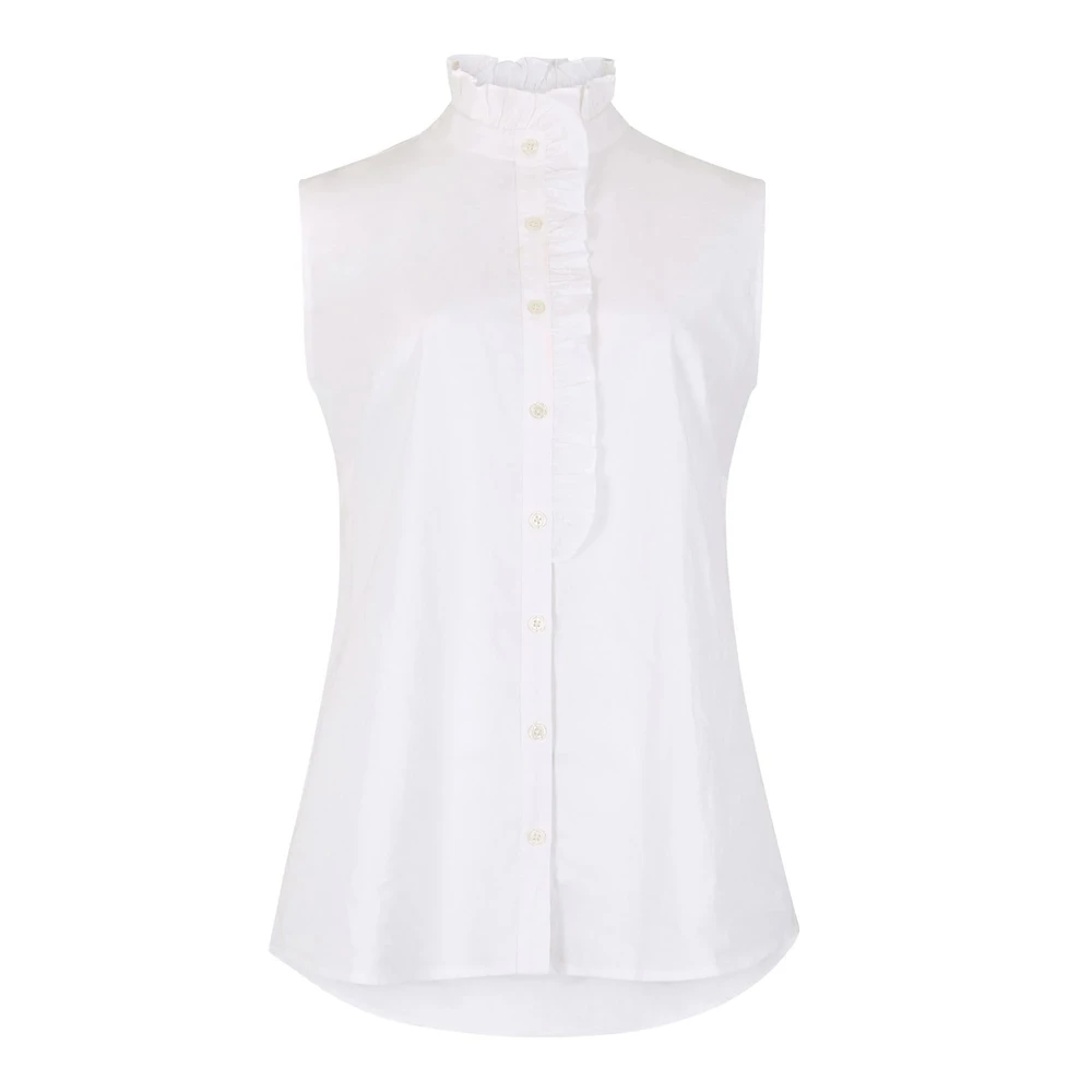 Toggi Ginetta Womens Sleeveless Shirt  - White in White