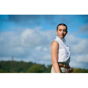 Toggi Ginetta Womens Sleeveless Shirt  - White in White