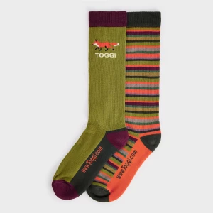 Toggi Westbrook Mens 2 Packs Socks - Fern in Fern