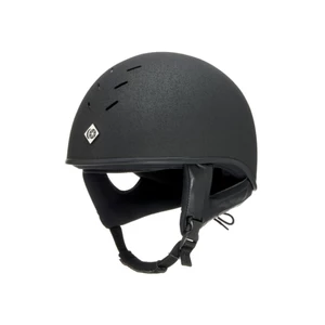 Charles Owen Race II Riding Helmet - Black in Black