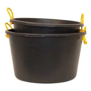 Red Gorilla Shallow Round with Rope Handle 