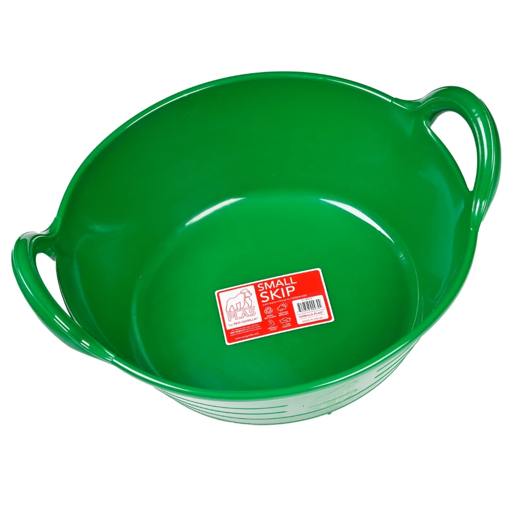 Red Gorilla Gorilla Plas Small Skip - Green in Green