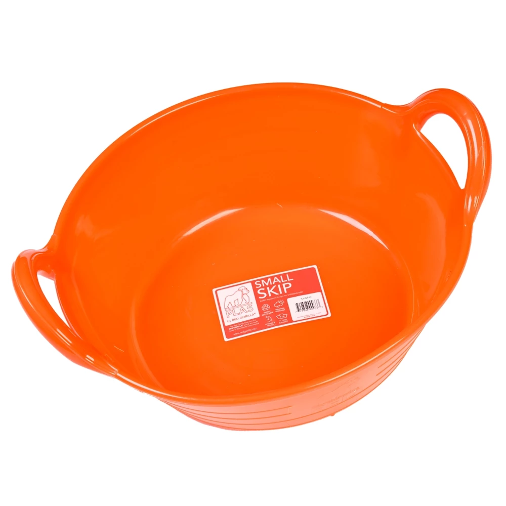 Red Gorilla Gorilla Plas Small Skip - Orange in Orange