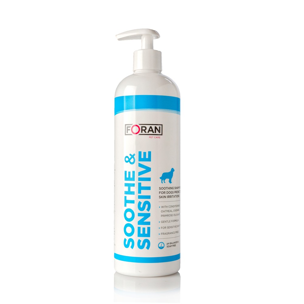 Foran Equine Soothe & Sensitive Dog Shampoo (Blue) 