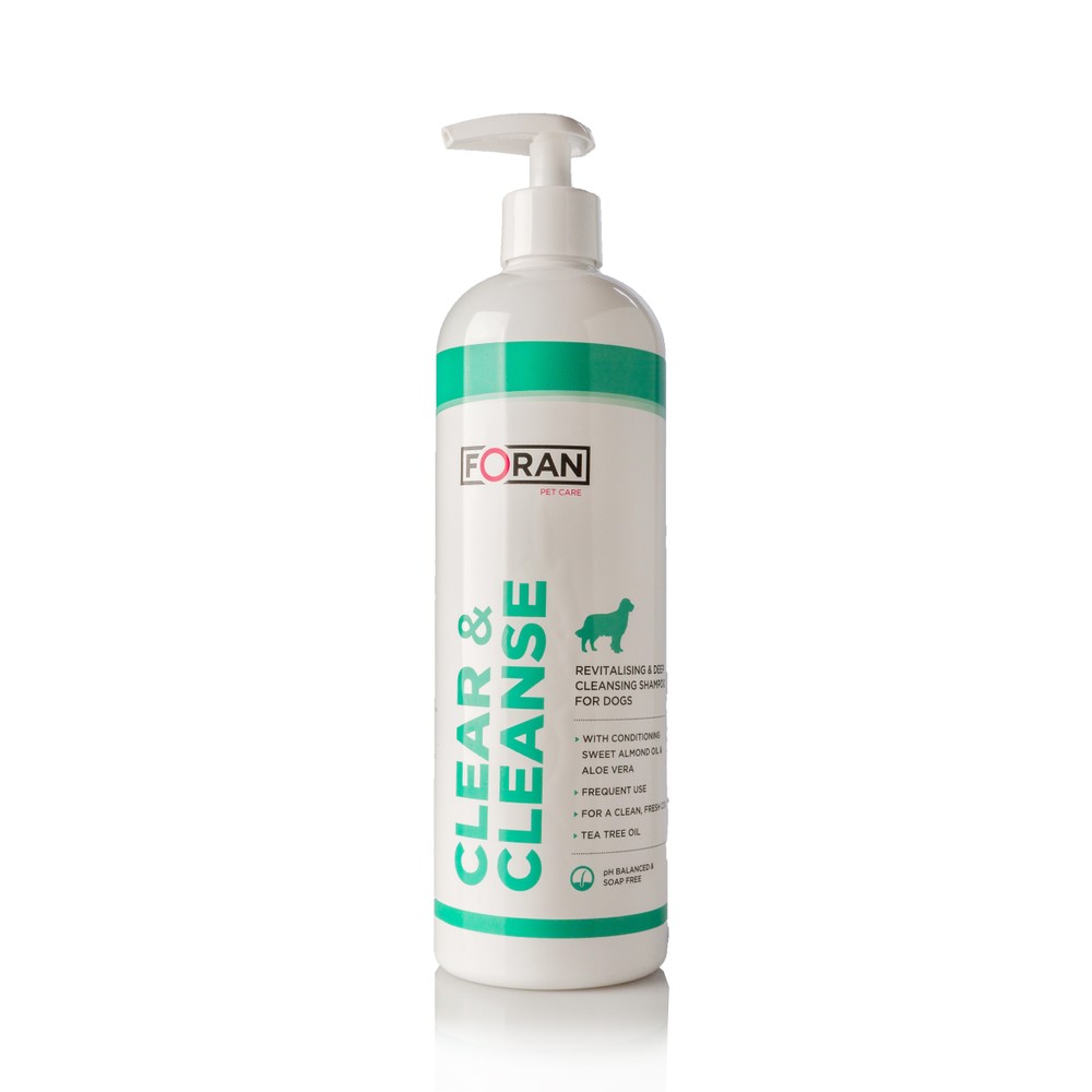 Foran Equine Clear & Cleanse Dog Shampoo (Green) 