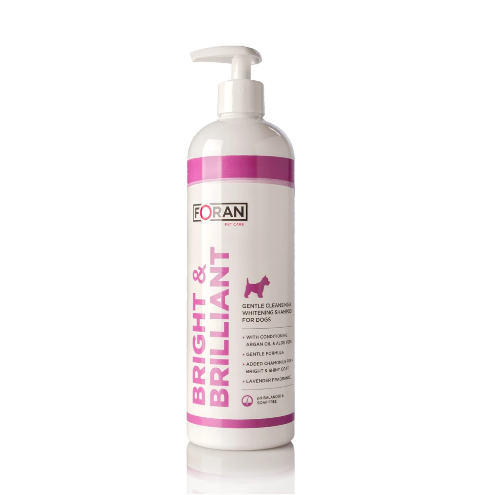 Foran Equine Bright & Brilliant Dog Shampoo (Purple) in Unknown